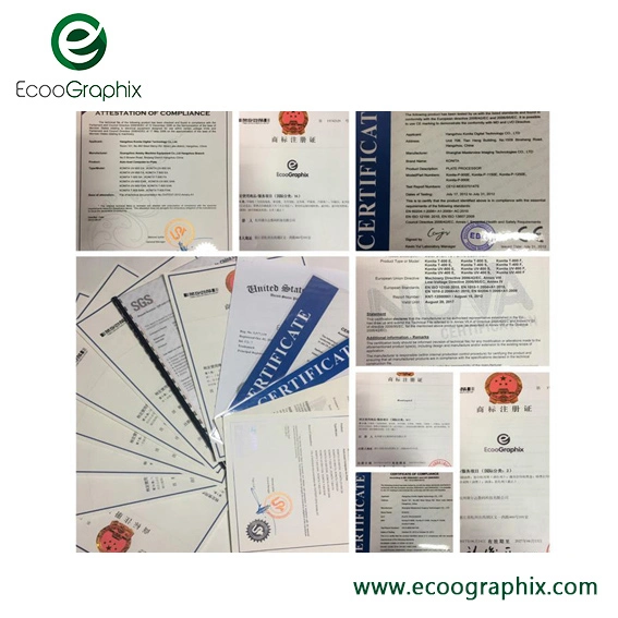 Ecoographixの良質の印刷用原版作成機械熱CTP機械