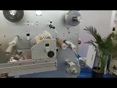 箔押しワニスを備えた自動デジタルラベル強化機