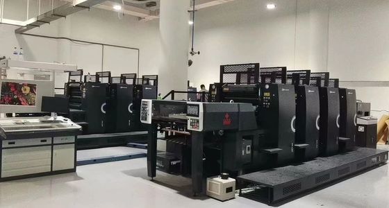 品質  5Color B1 Offset Lithographic Printing Machine with Spot Coating 工場