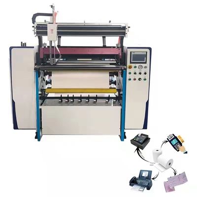 品質  210m/Min Medical Record Paper Roll Slitter Rewinder 3t Load 工場