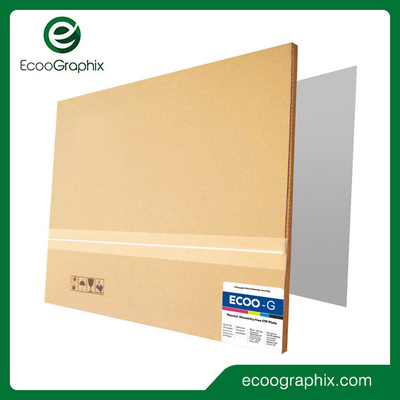 ECOO-G 処理のない熱プレート プレス印刷のための環境にやさしい解決策