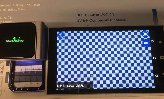 ECOO 720P HD CTPプレート点のチェックを検出するためのEcooGraphix密度計