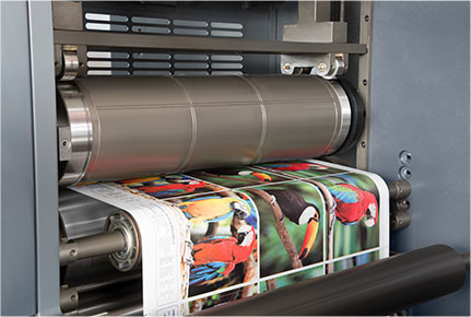 Ecoographix 多機能オフセット回転式ラベル印刷機 180m/分