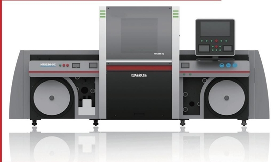 押すことを失敗させラベルの高める機械6-50M/Minにニスをかける
