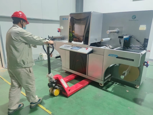 シールの冷たい失敗するデジタル型抜き機械60m/Min