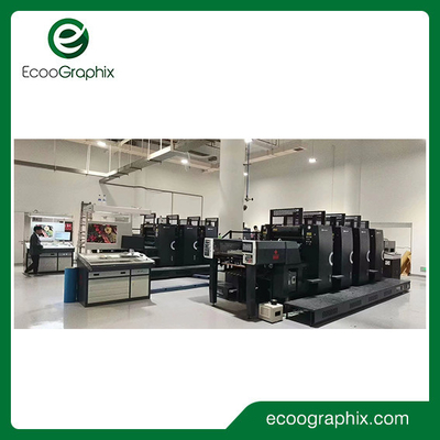 複数の色のオフセット本の印刷機 Ecoographix の経済的な 0.06 - 0.6mm