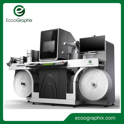 紫外線にニスおよびホイルの押すことのラベルの装飾のインクジェット デジタル・プリンタ