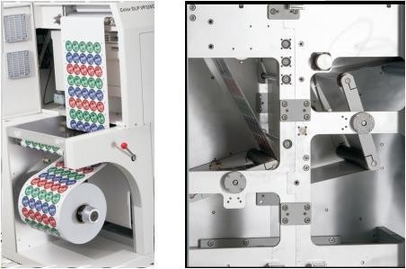 使いやすいデジタル ラベル印刷機 30ft/Min 4 色のロールツーロール