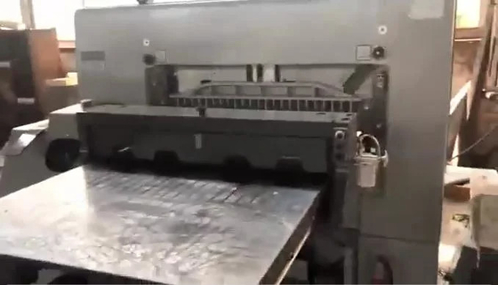 自動プログラム制御 780mm 幅紙切断機 印刷用