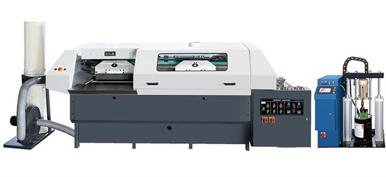 自動調整とPLCコントローラを持つ高速4クランプPUR本束縛機