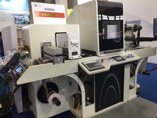 独特の視覚効果のためのEcooGraphix DigiSparkデジタルラベル印刷機