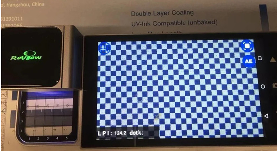 1280*720mm エコグラフィックス密度計 CTPプレート点のチェックを検出するために