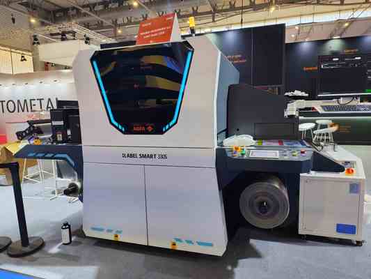 216mmデジタルラベルUVプレス 1200*600dpi解像度と10m/min - 75m/min印刷速度