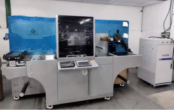 EcooSpark UV ピエゾLED 固化デジタルラベル印刷機 効率向上