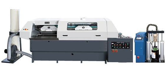 4クランプパーフェクトバインダー機、2300部/時の速度、450X320mmの製本サイズ