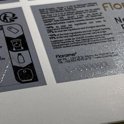 波形を付けられるFlexoはペーパー オフセット印刷 インクをカートンに入れる