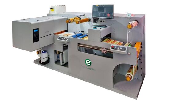 エコーラベル IQ-330 プリント・カット・インテグレート・マシン