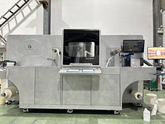 押すことおよびニスをかけることのためのポストの出版物のデジタル ラベルの効果の強化機械