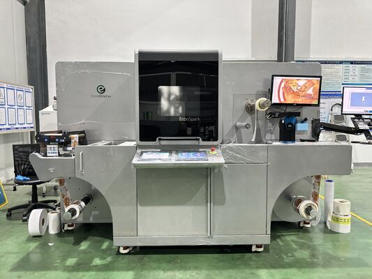 ドロップオンデマンド インクジェット ロール・トゥ・ロール ラベル デジタル装飾機 エコスパーク