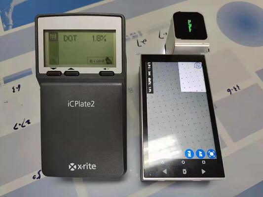 Android OS および正確な DOT 測定を備えた 720p HD LCD タッチ可能スクリーン CTP プレート濃度計