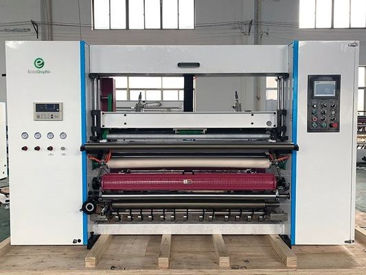 切り開き、巻き戻す機械 PLC制御感熱紙