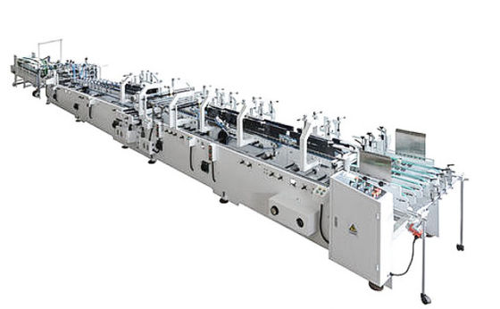 冷たい接着剤180m/Minの衝突ロックの最下のホールダーGluer