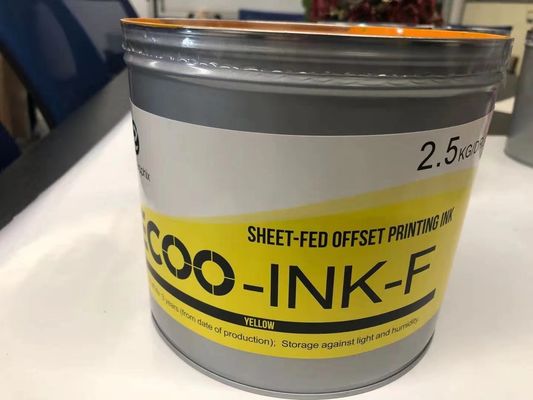 CMYKの速い乾燥したオフセットSheetfedの紫外線印刷インキ2.5kgs/Tin