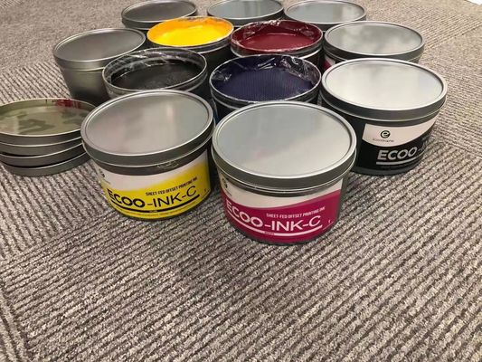 CMYKの速い乾燥したオフセットSheetfedの紫外線印刷インキ2.5kgs/Tin
