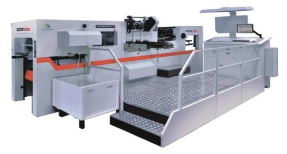 1060x760mm 7000S/H EcooGraphix自動に熱いホイルの押すことはダイ カッタ