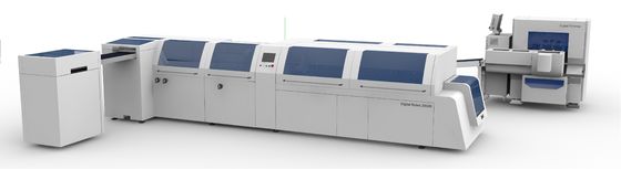 4つのクランプ28kw 1600c/h Flexible Book Binding Machine