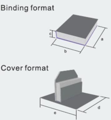 4つのクランプ28kw 1600c/h Flexible Book Binding Machine