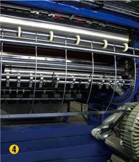 段ボール用自動フルートラミネート機