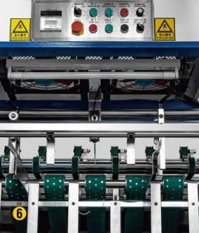 段ボール用自動フルートラミネート機