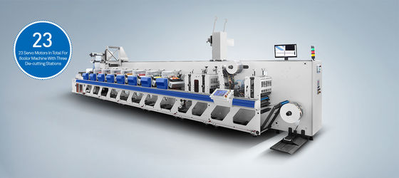 180m/min ServoはモジュラーFlexoの印字機を制御した