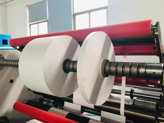 粘着性があるラベルの感熱紙スリッターRewinder 300m/min