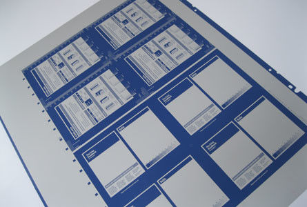 二重層の溶媒抵抗力があるCTP熱版新聞印刷