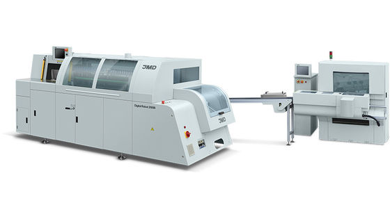 4つのクランプは製本装置2000c/hのタッチ画面制御を