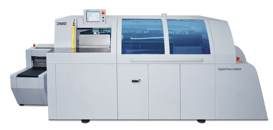 4つのクランプは製本装置2000c/hのタッチ画面制御を
