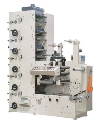 60m/min 1つの型抜きの場所が付いている自動フレキソ印刷のラベル プリンター