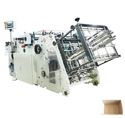 機械を作る200Pcs/Minファースト・フード600GSMの紙の箱