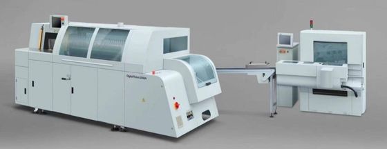 デジタル ロボット4つのクランプが付いているペーパー接着剤の製本機械2000C/H