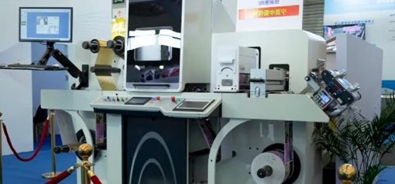 独特の視覚効果のためのEcooGraphix DigiSparkデジタルラベル印刷機