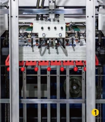 ペーパーに磨く全面的なコーティングの紫外線にニスをかけることは1200mmを2つのタワー機械で造る