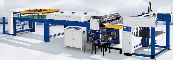 全面的なペーパー オイルのコーティングの紫外線にニスをかけることは1200mm 2単位を機械で造る